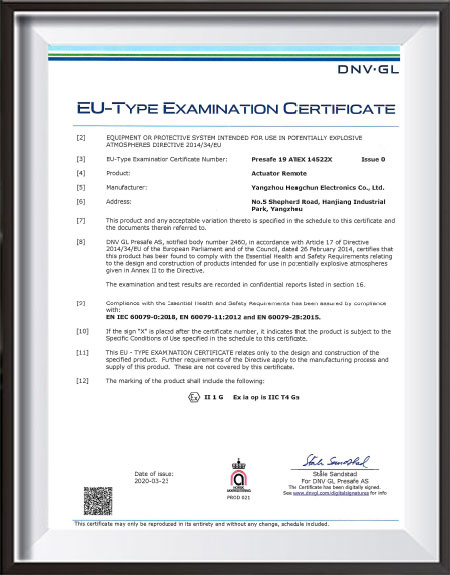 Remote-control-Presafe19ATEX-14522X